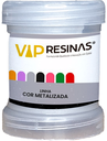 Ver imagem 4 de Kit 8 Pigmento Epóxi Pasta Metalizadas Coloridas Resina 25g