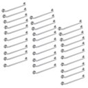 Ver imagem 1 de Alça de Apoio Inox Barra 50cm Banheiro Kit 30 unidades Idoso Cadeirante Acessibilidade Deficiente Se