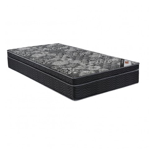 Colchão Solteiro Ortobom Molas Nanolastic Physical 88x188x25 Preto/Cinza