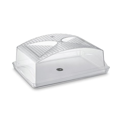 Boleira Retangular - Transparente