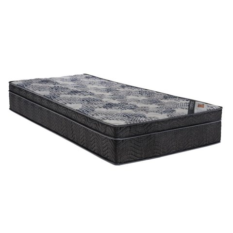 Colchão Solteiro Molas Ensacadas 88CMX25CMX188CM ISO Superpocket Ortobom Preto