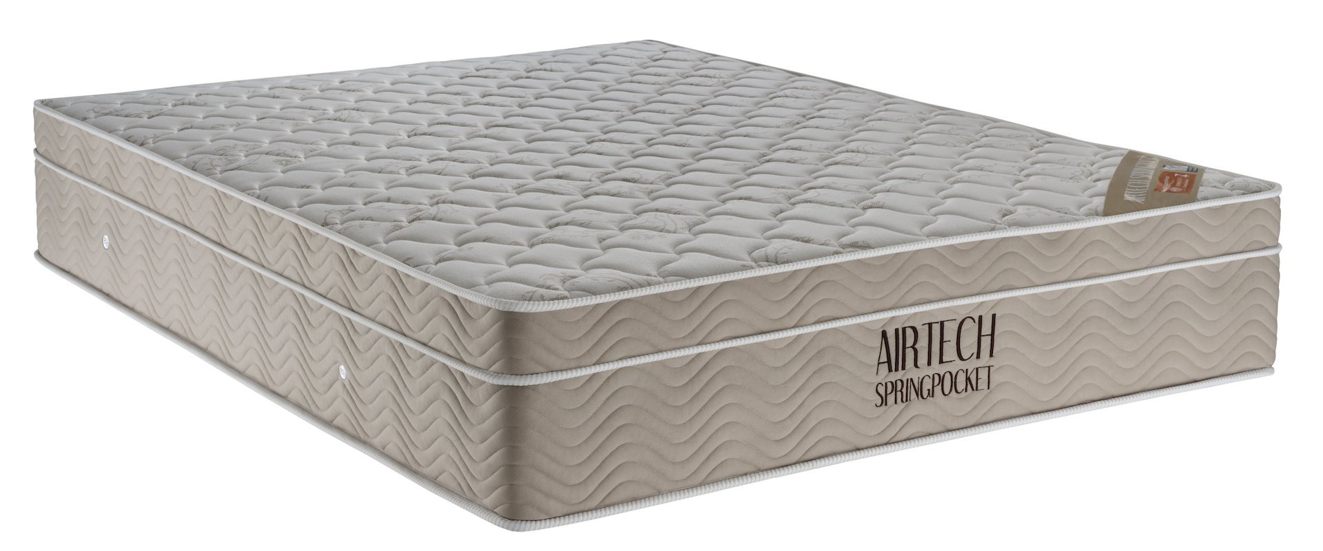 Colchão King Ortobom Airtech Spring Pocket Super (193x203x30) -  - 1