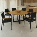 Ver imagem 1 de Conjunto Náutico de Área Gourmet 6 Cadeiras 1,50m - Solara