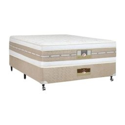 Cama Box Casal Castor Silver Star Air Double Face Pocket 138x188x61 + Box Castor - 3 Cama Box Casal Castor Silver Star Air Double Face Pocket 138x188x61 + Box Castor - 3