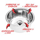 Ver imagem 3 de Para Tampo de Granito - Cuba Pia Inox Redonda 30cm por 15cm