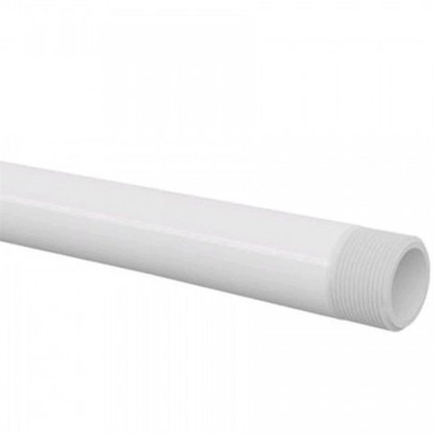 Tubo Roscável Branco 1/2" 15mm 3 Metros - 10011850 - TIGRE