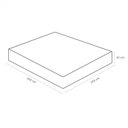 Ver imagem 3 de Colchão Super King Mola Superpocket 193CMX32CMX203CM Freedom Ortobom Branco Cinza