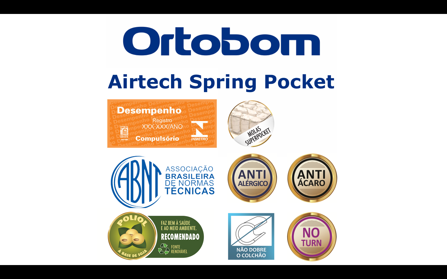 Colchão Viúva Ortobom Molas Ensacadas Airtech Spring Pocket 128x188x30 - 9