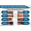 Ver imagem 2 de Cozinha Modulada Completa Ciela 6 Peças (2aéreos+1balcão+1paneleiro+1torrequente+1complemento)