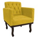 Ver imagem 6 de Kit Diva Recamier Diana 185cm Lado Direito e 01 Poltrona Classic Suede - Doce Sonho Móveis RECAMIER