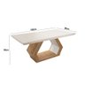 Mesa Alvorada 180 Tp Mdf Vidro canto Reto 4 Cadeiras Rufato - 3