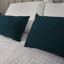 Ver imagem 2 de Kit 2 Capas Almofada Baguete Bouclé 50x30 – Zíper Invisível, Texturizado