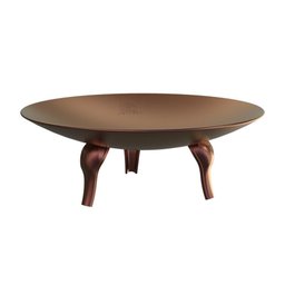 Lareira Braseiro Jardim de Ferro Externa Envelhecido 100cm - 2