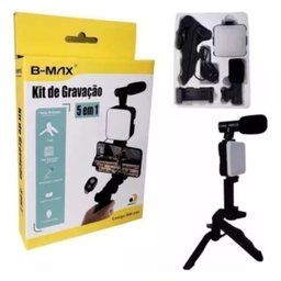 Kit de Gravação 5 em 1 B-max Bm-244 - 8 Kit de Gravação 5 em 1 B-max Bm-244 - 8