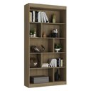 Ver imagem 2 de Estante de Livros 93CMX181CM 4 Prateleiras Home Office Espresso Móveis Marrom