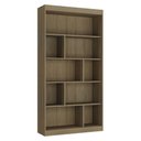 Ver imagem 3 de Estante para Livros 4 Prateleiras 181cmx93cm Home Office Espresso Móveis