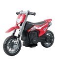 Ver imagem 1 de MINI MOTO ELETRICA CROSS 6V VERMELHA - IMPORTWAY