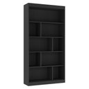 Ver imagem 3 de Estante para Livros 4 Prateleiras 181cmx93cm Home Office Espresso Móveis