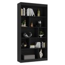 Ver imagem 2 de Estante para Livros 4 Prateleiras 181cmx93cm Home Office Espresso Móveis