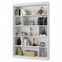 Ver imagem 2 de Estante para Livros 4 Prateleiras 181cmx120cm Home Office Espresso Móveis