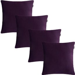 Kit Poltrona Giovana Giratória Cromado, Puff Capitonê Luxo e Almofadas em Sued Premium:roxo - 4