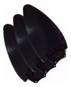 Ver imagem 3 de Jogo Hélice 3 Pás P/ventilador Teto Aliseu Smart Black Preto