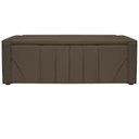 Ver imagem 6 de Calçadeira Baú Solteiro 90 Cm Para Cama Box Suede Marrom