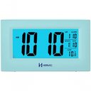 Ver imagem 1 de Relógio Despertador Digital Luz Noturna Preto Herweg 2972 Prata