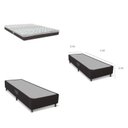 Ver imagem 2 de Cama Box King Colchões Castor Colchão 25x180x200cm Class Pocket Híbrido Colchões Castor