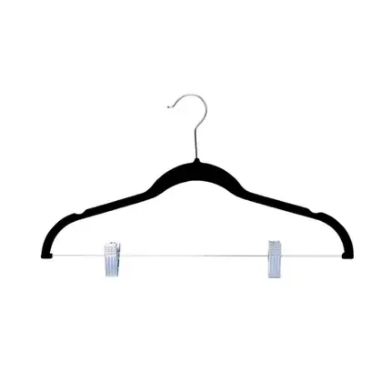 Ver imagem 1 de Cabide de Veludo com Clipes