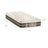 Cama Box Solteiro Colchões Castor Colchão 32x128x188cm de Molas Bonnel Colchões Castor - 5