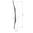 Ver imagem 2 de Arandela de Parede Canoa:mel