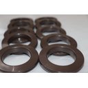 Ver imagem 2 de Cortina Blackout Com Voil 280x230 Corta Luz PVC Sala/Quarto:Marrom