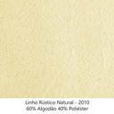 Ver imagem 5 de Sofá 3 Lugares 2,20m Estofado em Linho Rústico Natural com Pés Metálicos - Living Lucadi Home