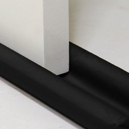 Protetor Veda Porta Impermeável 80 Cm  kit com 2 - Preto Mr Enxovais - 4