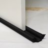 Protetor Veda Porta Impermeável 80 Cm  kit com 2 - Preto Mr Enxovais - 1