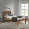 Cama Solteiro Inglesa em Madeira Maciça Mv Outlet Mel - 1