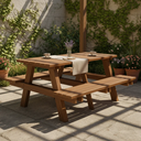 Ver imagem 6 de Mesa Ibiara Piquenique - 1,50m - Cor Marrom