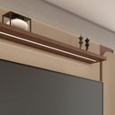 Ver imagem 4 de Kit Painel Maresias e Rack Juquehy C/ Iluminação Led Tv 75” - Fendi/ Carvalho