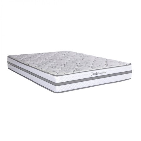 Colchão Queen Ult Chester Maxspring One S.Pillow 24x 198x 158 cm Branco Herval