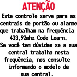 2 Controle Portão Farol Alto Tx Car Mini Ppa Garen Rcg Carro Moto Ipec - 3