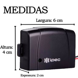 2 Controle Portão Farol Alto Tx Car Mini Ppa Garen Rcg Carro Moto Ipec - 2