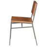 Cadeira Brooklyn Cor Rustic Brown com Base Aço Grafite 81cm - 49617 - 2
