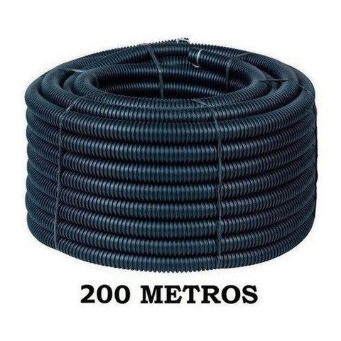 300 Metros Conduíte Corrugado 3/4 Reforçado Rolo Conduíte