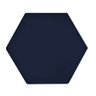 Cabeceira Painel Modulado Colmeia Blogueirinha Estofada 90cm Solteiro Suede Azul Marinho - Ahazzo M - 4