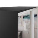 Ver imagem 7 de Guarda Roupa Solteiro 100% MDF BP com 2 Portas Espelho Zermatt