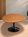 Ver imagem 3 de Mesa Orgânica Zeeta Lin 170x100cm - Saarinen Preto
