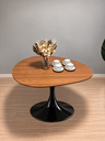 Ver imagem 2 de Mesa Orgânica Zeeta Lin 170x100cm - Saarinen Preto