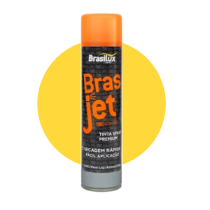 Spray Brasjet Uso Geral:amarelo