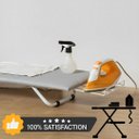 Ver imagem 6 de Tabua de Passar Roupa Portátil Dobrável Mesa com Porta Ferro Retrátil